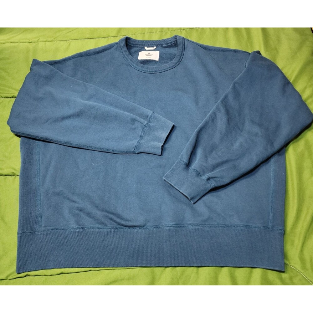 Reigning Champ Long Sleeve Crew-Neck Men's Sweatshirt Size XL
